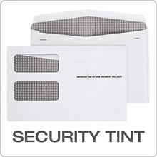 Load image into Gallery viewer, TOPS 1099 Envelopes, For 1099 NEC, 1099 MISC, 1099 R, 1099 INT &amp; 1099 DIV, Self Seal Double Window Security Envelopes, 5-5/8" x 9", 24/Pack (TX2222ES)
