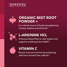 Load image into Gallery viewer, Organic Beet Root Powder for Workout Recovery &amp; Athletic Endurance | with L-Arginine for Nitric Oxide Boost
