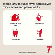 Load image into Gallery viewer, Tylenol Extra Strength Caplets with 500 mg Acetaminophen Pain Reliever Fever Reducer, 100 Count
