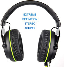 Load image into Gallery viewer, PS4 Gaming Headsets,G830 Gaming Headset 3.5 mm Wired Over Ear, with Microphone Noise Cancelling Gaming Headphones for Xbox 360/PC/PS4/PS4 PRO/Xbox One/Xbox One

