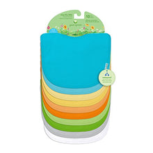 Load image into Gallery viewer, green sprouts Stay-Dry Baby Bibs (10 Pack) Waterproof Protection, Adjustable Hook-&amp;-Loop Closure, Machine Washable
