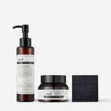 Load image into Gallery viewer, [Klairs] Gentle Deep Cleansing Set, Cleansing Oil, Sugar Scrub, and Charcoal Soap

