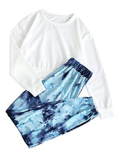 Load image into Gallery viewer, Girls Clothes Tie Dye Outfits Long Sleeve Tops + Sweatpants Kids Girl Fall Winter Outfits Set 6-9T
