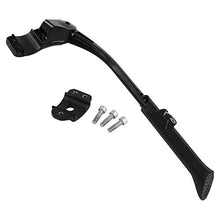 Load image into Gallery viewer, BV Bike Kickstand - Alloy Adjustable Height Rear Side Bicycle Kick Stand, for 24" - 28" Mountain Bike/Road Bike/BMX/MTB (Black)
