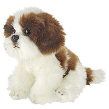 Load image into Gallery viewer, Bearington Bentley Plush Shih Tzu Dog Stuffed Animal, 13 Inch

