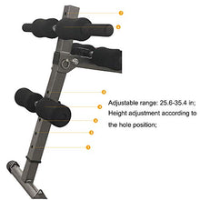 Load image into Gallery viewer, Sit Up Bench Adjustable Workout Foldable Bench Fitness Equipment for Home Gym Ab Exercises New Version
