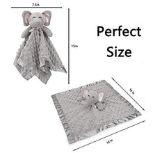 Load image into Gallery viewer, Pro Goleem Elephant and Fox Security Blanket,16''
