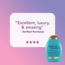 Load image into Gallery viewer, OGX Renewing and Cold-Pressed Argan Oil of Morocco Hydrating Shampoo, to Help Moisturize, Soften &amp; Strengthen Hair, Paraben &amp; Sulfate Free Surfactants, Floral, 52 Oz, Pack of 4
