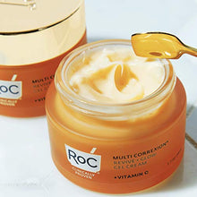 Load image into Gallery viewer, RoC Multi Correxion Revive + Glow Vitamin C Face Moisturizer, Anti-Aging Gel Cream, Hypo-Allegenic &amp; Oil-Free Skin Care, 1.7 Ounce
