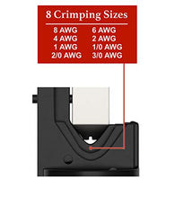 Load image into Gallery viewer, Hammer Battery Lug Crimping Tool for 8, 6, 4, 2, 1/0, 2/0 American Wire Gauge (AWG) Wire and Cable
