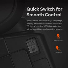 Load image into Gallery viewer, Godox V860III-C Camera Flash for Canon Camera Flash Speedlite Speedlight Light,2.4G HSS 1/8000s,480 Full-Power Flashes,7.2V/2600mAh Li-ion Battery,0.01-1.5s Recycle Time,10 Levels LED Modeling Lamp

