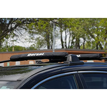 Load image into Gallery viewer, DORSAL Aero Narrow Crossbar Roof Rack Pads for Car Surfboard Kayak SUP Snowboard Racks 20/28/34 Inch Long [Pair] Black 28"
