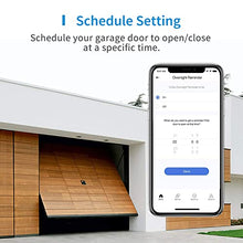Load image into Gallery viewer, meross Smart Garage Door Opener Remote, Compatible with Apple HomeKit, Amazon Alexa, Google Assistant, SmartThings, Multiple Notification Modes, No Hub Needed
