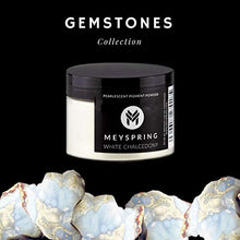 Load image into Gallery viewer, MEYSPRING White Chalcedony Golden Interference Mica Powder - Epoxy Resin Pigment Ivory - Metallic Mica Powder - White Gold Powder - 50 Grams
