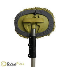 Load image into Gallery viewer, DocaPole Wall Duster | Chenille Microfiber Cleaning Head | for Use by Hand or with an Extension Pole | High Reach Duster for Walls and High Ceilings | Washable Cleaning Cloth (Pole NOT Included)
