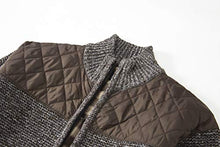 Load image into Gallery viewer, Gioberti Boy's Knitted Full Zip Cardigan Sweater with Soft Brushed Flannel Lining, Melange Coffee, Size 7
