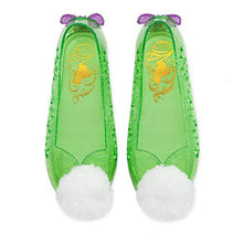 Load image into Gallery viewer, Disney Tinker Bell Glow in The Dark Shoes for Kids Size 2/3 YTH Green
