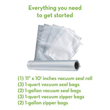 Load image into Gallery viewer, Foodsaver V4400 2-in-1 Vacuum Sealer Machine with Automatic Bag Detection and Starter Kit | Safety Certified | Black and Silver
