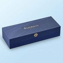 Load image into Gallery viewer, Waterman Hemisphere Black Ballpoint Pen GT, Medium Tip, Blue Ink
