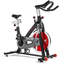 Load image into Gallery viewer, Sunny Health &amp; Fitness Indoor Cycling Exercise Bike with Heavy 49 LB Chrome Flywheel - SF-B1002

