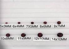 Load image into Gallery viewer, Instagem 1.37-1.72 Cts of 8x6 mm AAA Oval Mozambique Garnet (1 pc) Loose Gemstone
