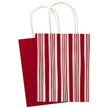 Load image into Gallery viewer, Hallmark Stiff Handle Gift Bag, Holiday Icons, 12 Pack Medium
