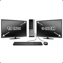 Load image into Gallery viewer, (Renewed) DELL Optiplex 790 Core i5 3.1GHz, 1TB Hard Drive, 16GB Memory, Windows 10 x64, Dual 19 Monitors
