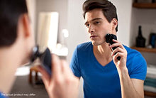 Load image into Gallery viewer, Philips Norelco Shaver 9700 with SmartClean, Rechargeable Wet/Dry Electric Shaver with Cleansing Brush Attachment, S9721/89
