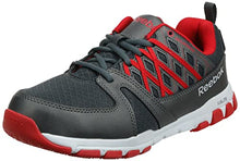Load image into Gallery viewer, Reebok Work Men's Sublite RB4005 Athletic Work Shoe Industrial, Grey, 10 M US
