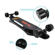 Load image into Gallery viewer, JKING Electric Skateboard Electric Longboard with Remote Control Electric Skateboard,900W Hub-Motor ,26 MPH Top Speed，21.8 Miles Range,3 Speed Adjustment，Max Load 330 Lbs
