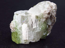 Load image into Gallery viewer, Green Tourmaline Crystal From Brazil - 0.9"
