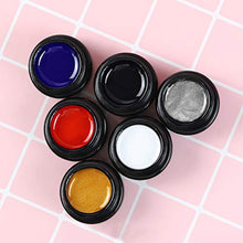 Load image into Gallery viewer, Spider Gel for Nail Art 6 Colors Drawing Gel Nail Polish Set with Painting Brush Soak off Nail Art Design Gel Paint Drawing Gel for Line Wire
