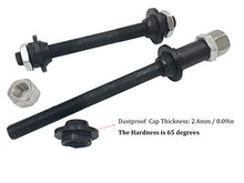 Load image into Gallery viewer, AiTuiTui 1 Pair MTB Quick Release Bicycle Hub, Road Mountain Bike Front &amp; Rear Axle Hollow Shaft Set with Standard Spacing

