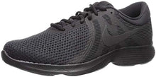 Load image into Gallery viewer, Nike Men's Revolution 4 Running Shoe, Black/Black, 10 Regular US
