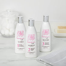 Load image into Gallery viewer, Maison 276 CLARIFY + HYDRATE + RESTORE Trio for Silver and Blonde Hair. Paraben, Sulfate, and DEA free. No Purple Dye. Pack of 3 – 8 oz. bottles
