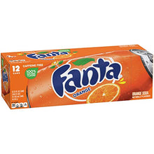 Load image into Gallery viewer, Fanta Orange, 12 fl oz (pack of 12)
