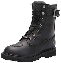 Load image into Gallery viewer, HARLEY-DAVIDSON FOOTWEAR Men's Brosner 8" lace Motorcycle Boot, Black, 8
