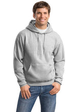 Load image into Gallery viewer, Hanes Men's Pullover EcoSmart Hooded Sweatshirt, ash, X Large
