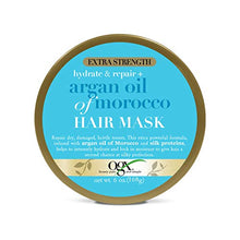 Load image into Gallery viewer, OGX Extra Strength Hydrate Repair + Argan Oil of Morocco Hair Mask Deep Moisturizing Conditioning Treatment, Citrus, 6 Ounce
