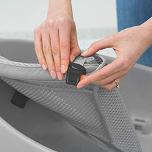 Load image into Gallery viewer, Skip Hop Baby Bath Tub, 3-Stage Smart Sling Tub, Moby, Grey

