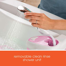 Load image into Gallery viewer, Summer Lil Luxuries Whirlpool Bubbling Spa &amp; Shower (Pink) – Luxurious Baby Bathtub with Circulating Water Jets – Includes Deluxe Newborn Sling and Clean Rinse Spa/Shower Unit

