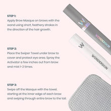 Load image into Gallery viewer, Wonderskin Eyebrow Pencil Tint Kit - Long-lasting Brow Gel Tint Pen - Blading Waterproof Brow Masque and Touch-Up Pomade Pencil. Alcohol-Free Microblading Alternative with Natural Looking Results
