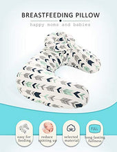 Load image into Gallery viewer, Borje New Design 45°Angle Newborn Breastfeeding Adjustable Pillow for Babies Nursing Baby Lounger (Arrows)
