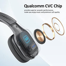 Load image into Gallery viewer, FXWONTY Bluetooth Headset, Trucker Bluetooth Headset with Microphone Noise Canceling &amp; Mute Button, On-Ear Bluetooth 5.0 Multipoint Headphones for Home/Zoom/Teams/Call Center/Online Class/Office
