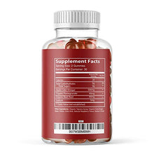 Load image into Gallery viewer, Apple Cider Vinegar Gummies with The Mother for Immune System Vitamin B12, B9, Pomegranate - Gummy Alternative to Apple Cider Vinegar Capsules, Pills, ACV Tablets - 120 Gummy Bears (2 Pack)
