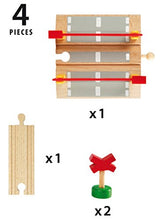 Load image into Gallery viewer, BRIO World - 33388 Railway Crossing | 4 Piece Toy Train Accessory for Kids Ages 3 and Up

