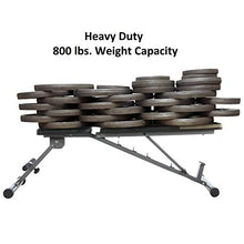 Load image into Gallery viewer, Fitness Reality 1000 Super Max Weight Bench with Upgraded Wider Backrest/Seat (2019 Version), 800 lb (2804)

