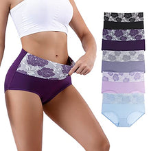 Load image into Gallery viewer, Honzadar Womens High Waist Underwear,Tummy Control briefs,Postpartum Panties,C-Section Recovery,Multipack.
