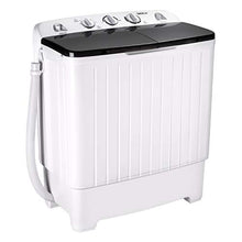 Load image into Gallery viewer, TACKLIFE Portable Compact Mini Two-Tub Washing Machine 17.6lbs with Soaking and Rotating Circulation Function, Washer(11lbs) &amp; Spinner(6.6lbs) for Camping, Apartments, Dorm, RV - DSBP171
