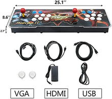 Load image into Gallery viewer, 3003 Games in 1 Arcade Game Console ,Pandora Treasure 3D Double Stick,3003 Classic Arcade Game,Search Games, Support 3D Games,Favorite List, 4 Players Online Game,1280X720 Full HD Video Game
